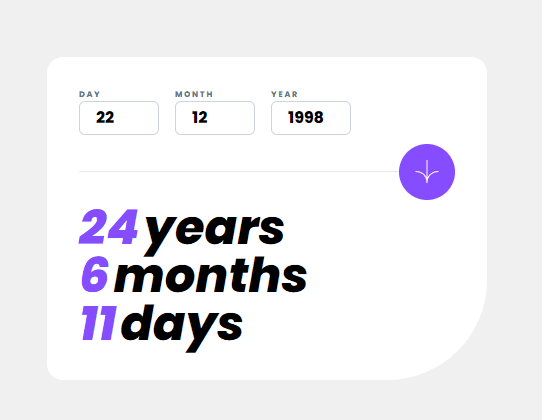 preview image for Age Calculator App